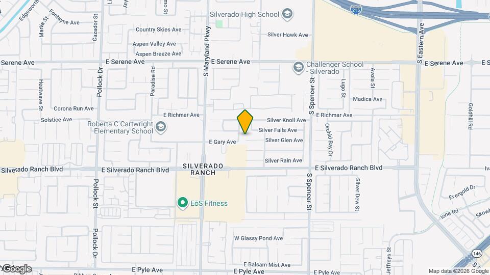 1426 Silver Glen Ave Map and Location Details