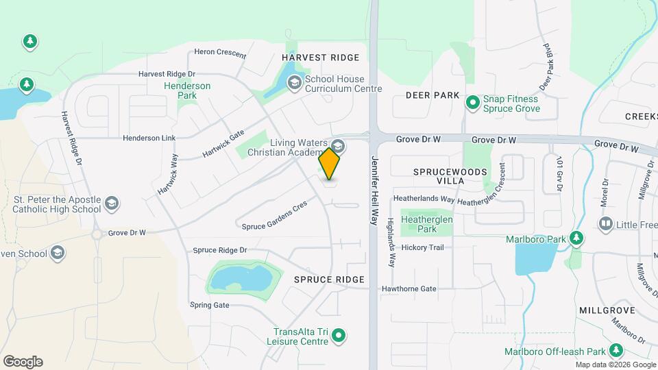 340 Spruce Ridge Rd Map and Location Details