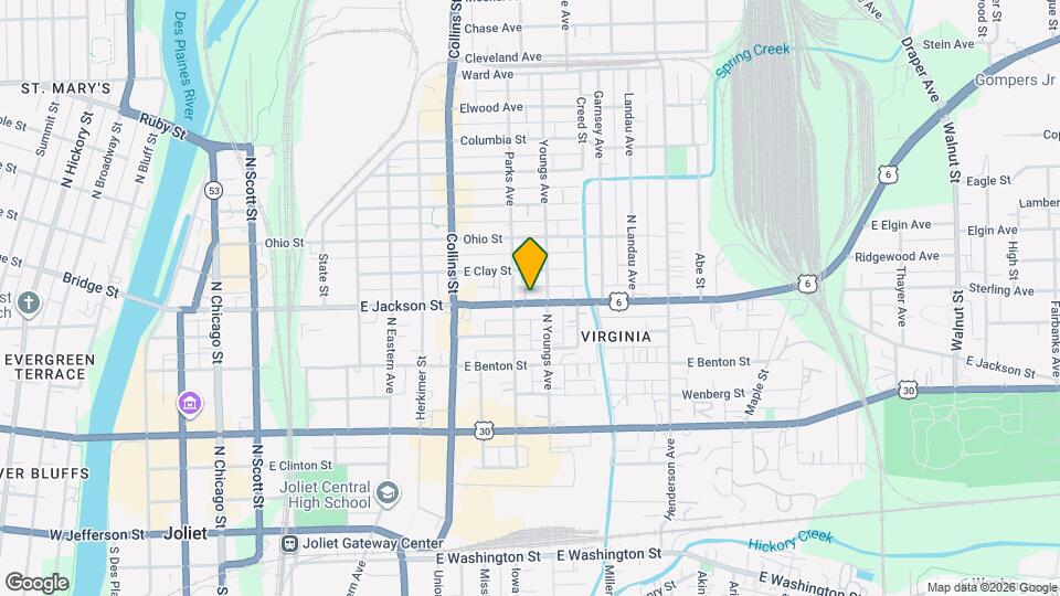 505 E Jackson St Map and Location Details