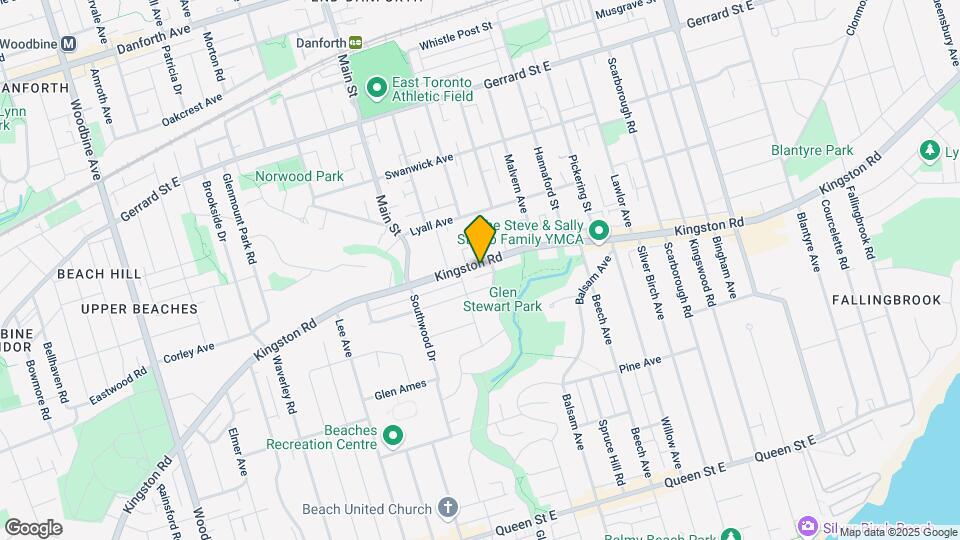 735-737 Kingston Rd Map and Location Details