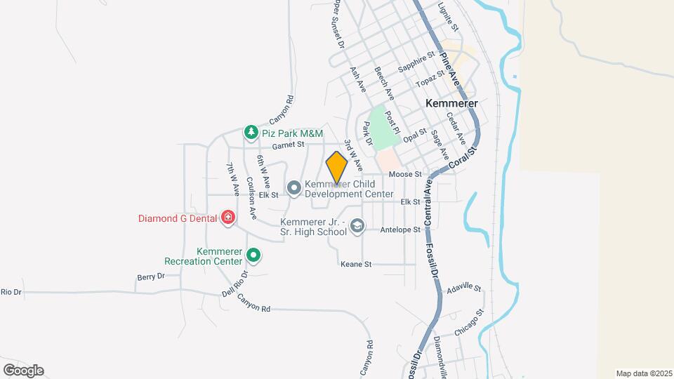 1314 Lincoln Heights, Unit 2 in Kemmerer, WY