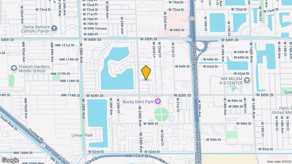 2354 W 62nd St Map and Location Details