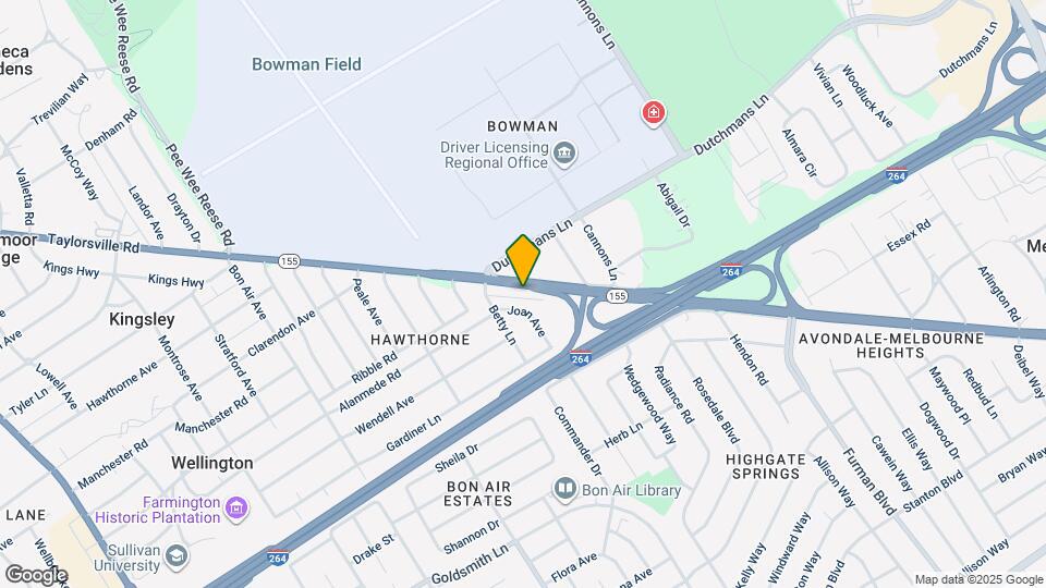 3412 Taylorsville Rd Map and Location Details
