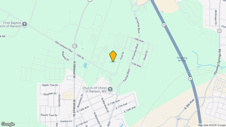 430 SILVER BIRCH Dr Map and Location Details