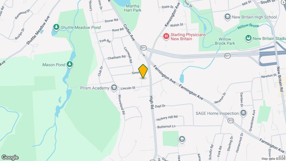 265 Lincoln St, Unit 265 B Map and Location Details