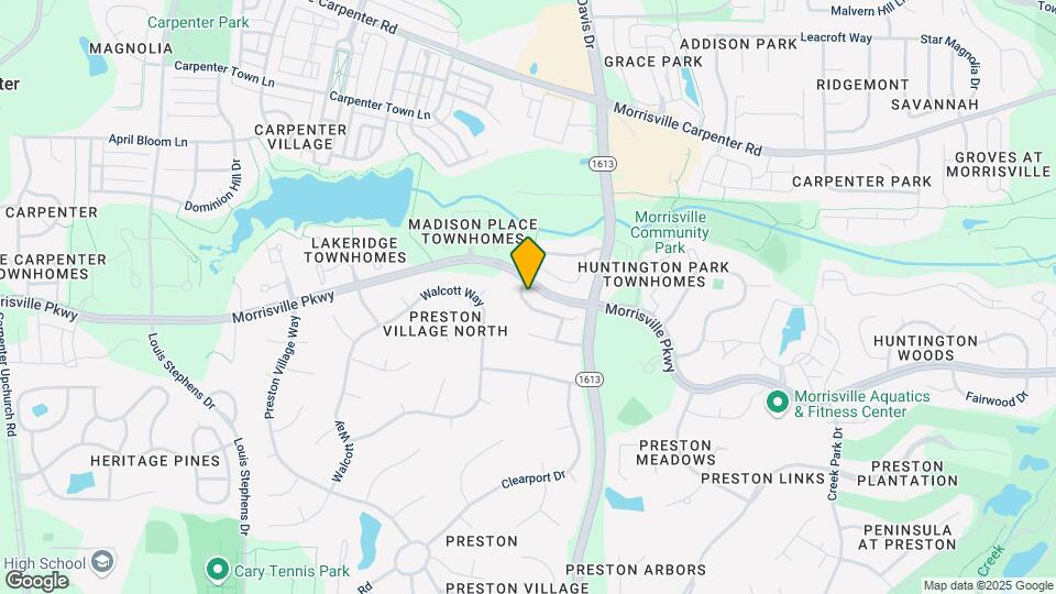 1115 Kingston Grove Dr Map and Location Details