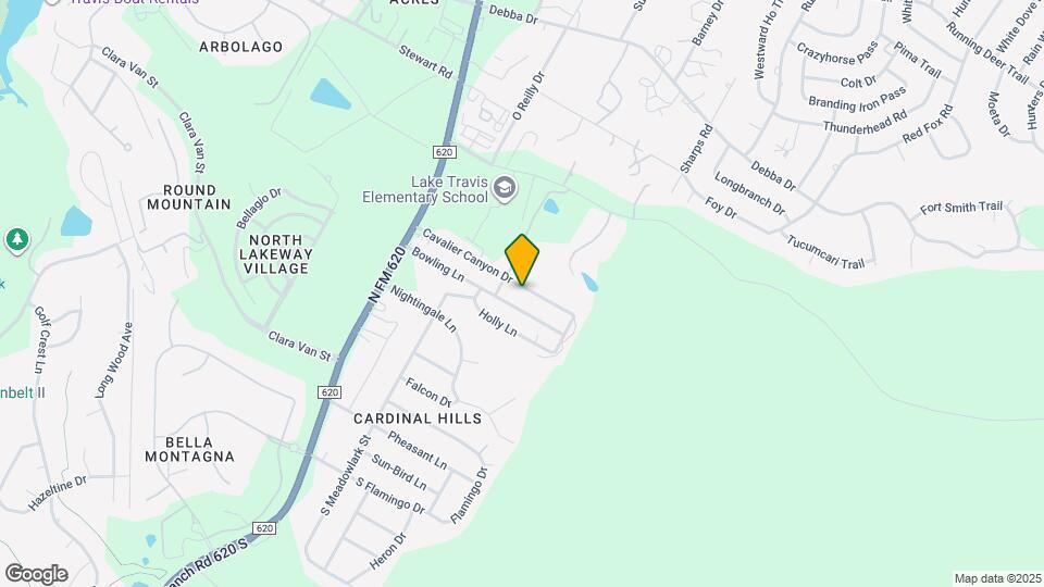 15105 Cavalier Canyon Dr Map and Location Details