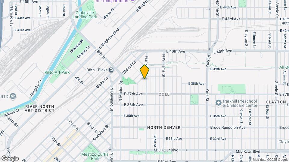 3783 Franklin St Map and Location Details