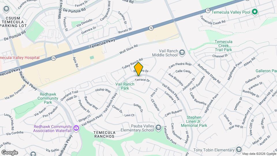 33026 Terrace Dr Map and Location Details