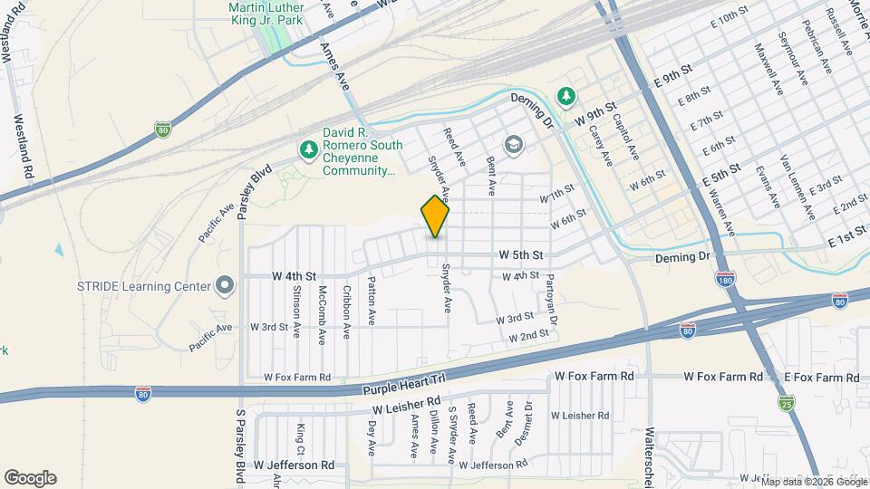 912 W 5th St Mapa y Detalles de la Ubicación