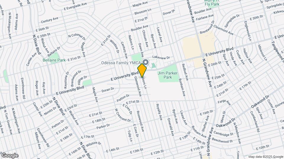 2309 Nabors Ln Map and Location Details