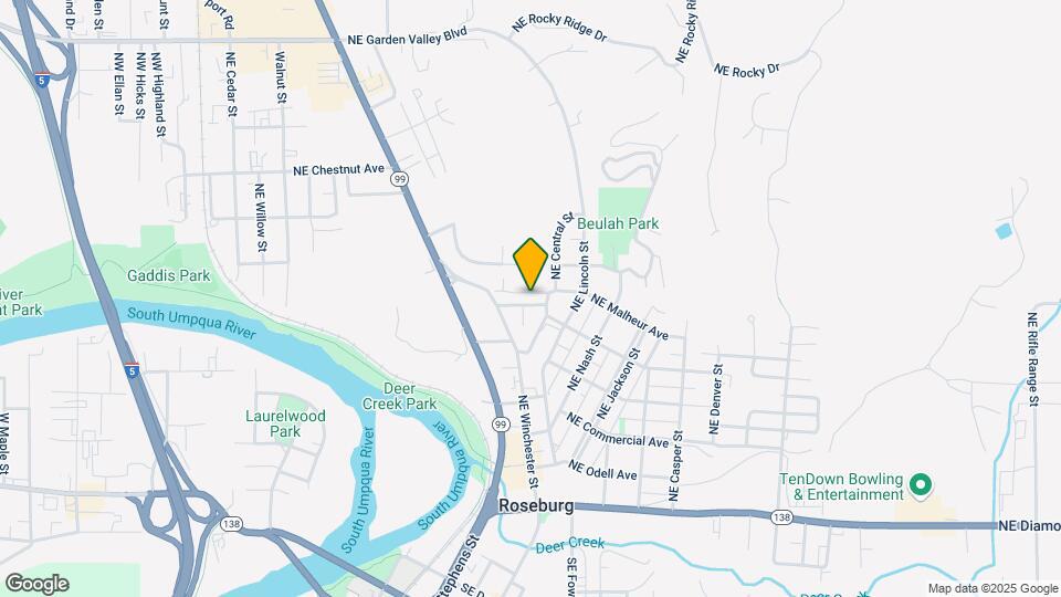 1034 NE Klamath Ave Map and Location Details