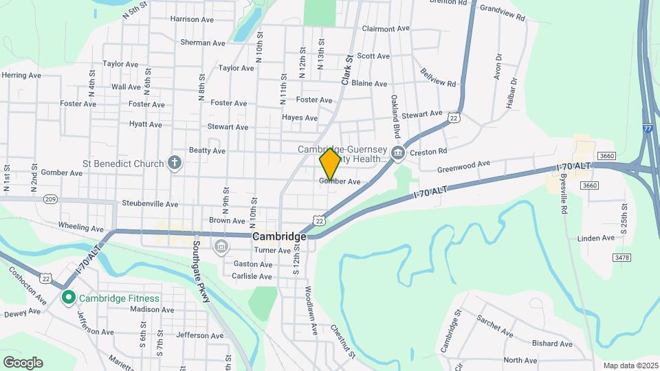 1200 Gomber Ave Map and Location Details