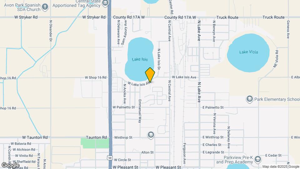 405 W Lake Isis Ave Map and Location Details