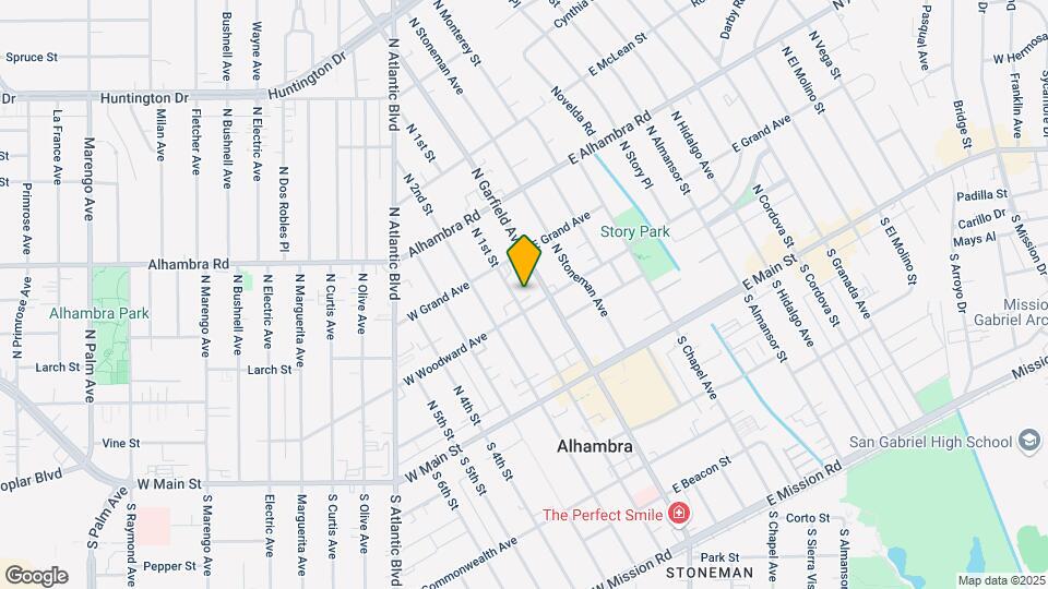 308 N 1st St Mapa y Detalles de la Ubicación