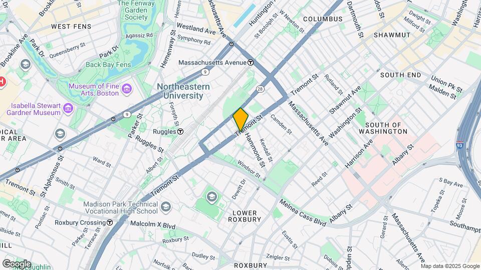 986 Tremont St Map and Location Details