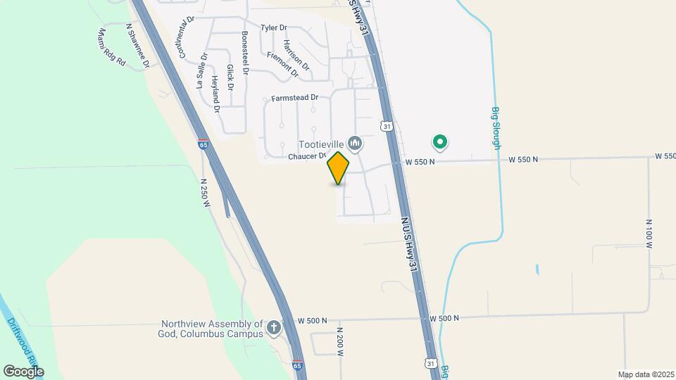 8130 N Harvest Ln Map and Location Details