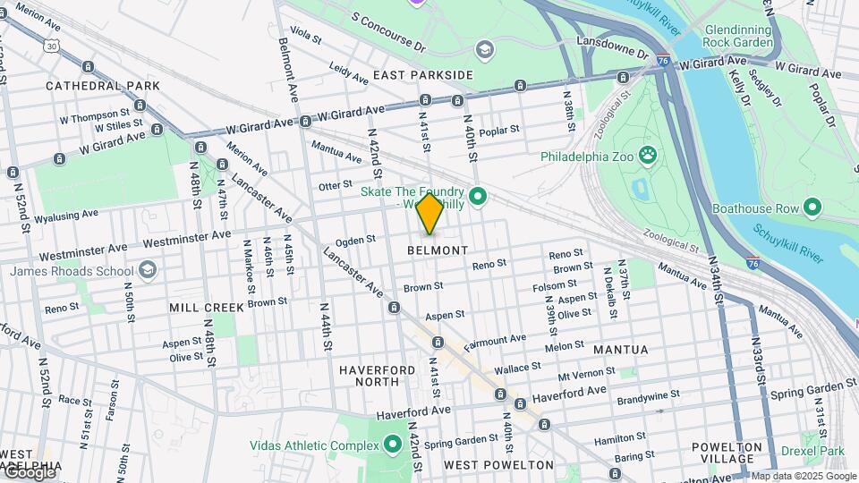 846 N 41st St Map and Location Details
