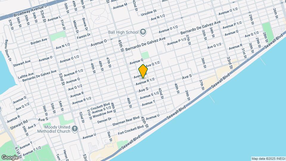 4322 Avenue R 1/2 Map and Location Details