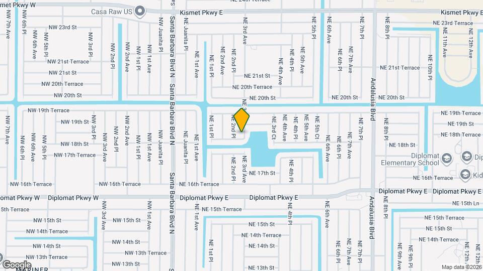 1810 NE 3rd Ave Map and Location Details