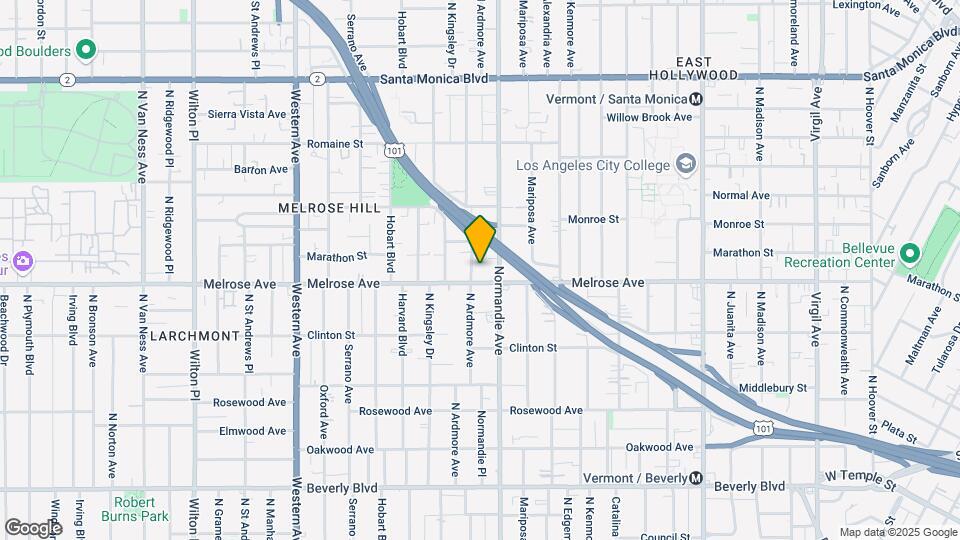 712 N Ardmore Ave Mapa y Detalles de la Ubicación