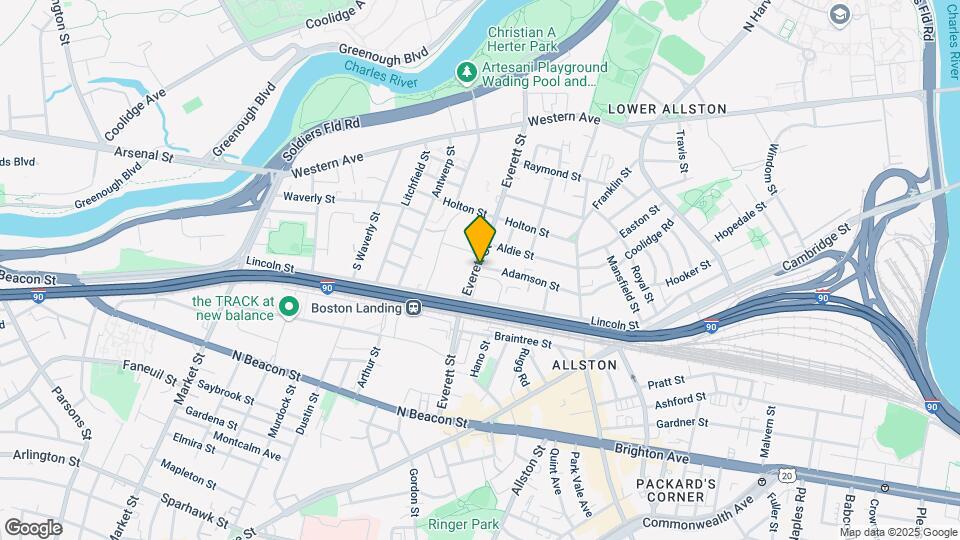 159 Everett St Mapa y Detalles de la Ubicación