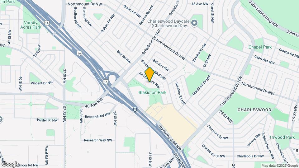 3017 Blakiston Dr NW Map and Location Details