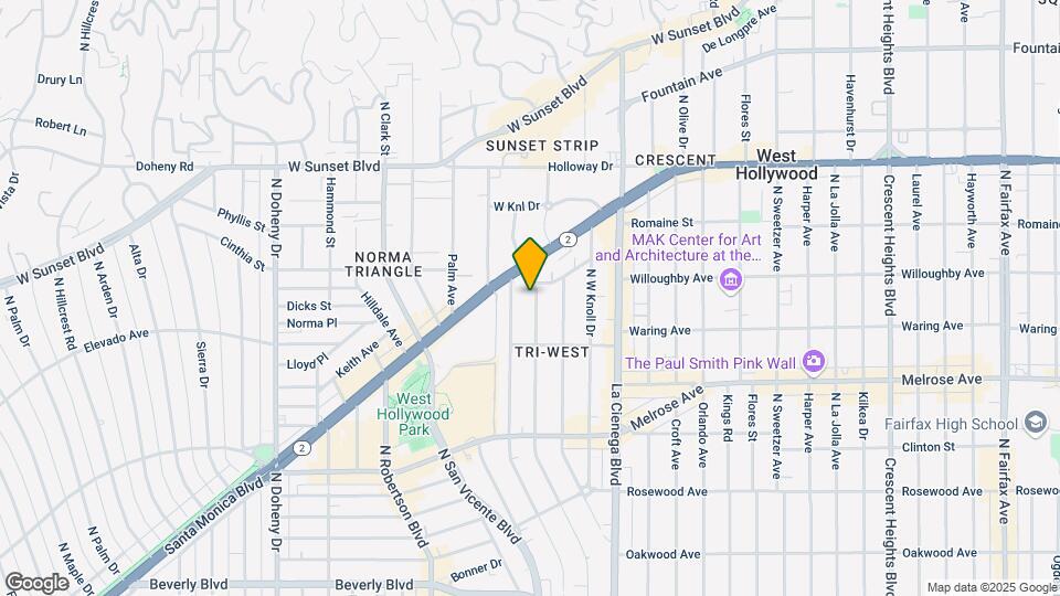 853-855 Westbourne Dr Map and Location Details