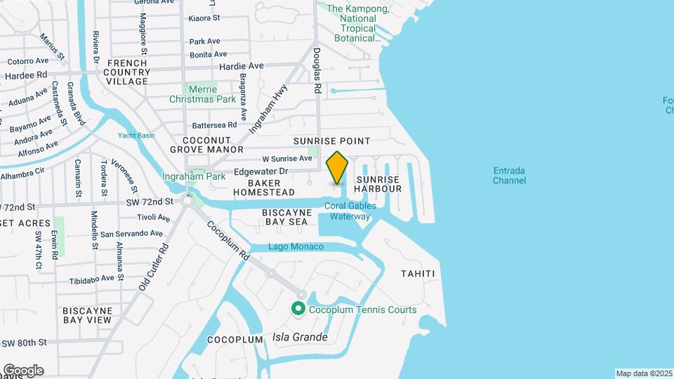 6901 Edgewater Dr Map and Location Details