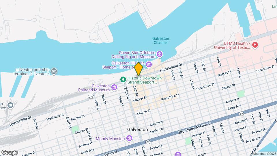 2315 Harborside Dr Map and Location Details