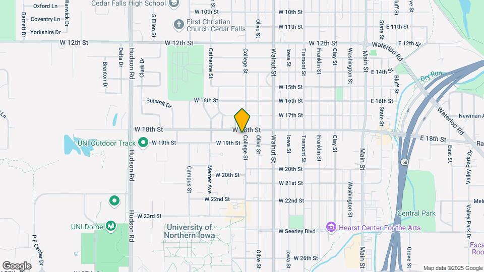 1809 College St Map and Location Details