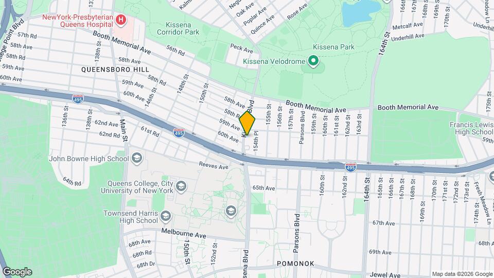 59-17 Kissena Blvd Map and Location Details