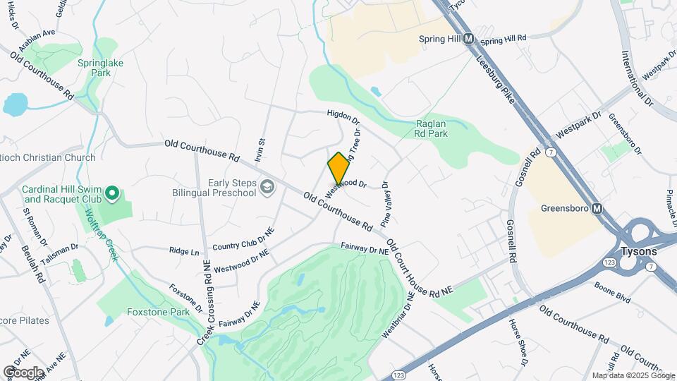 1724 Burning Tree Dr Map and Location Details