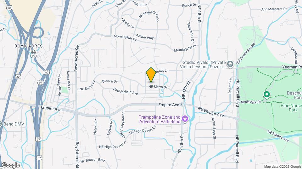 20770 NE Sierra Dr Map and Location Details