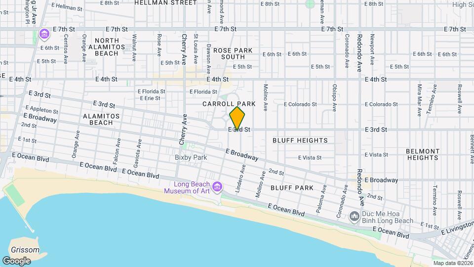 265 Lindero Ave Map and Location Details
