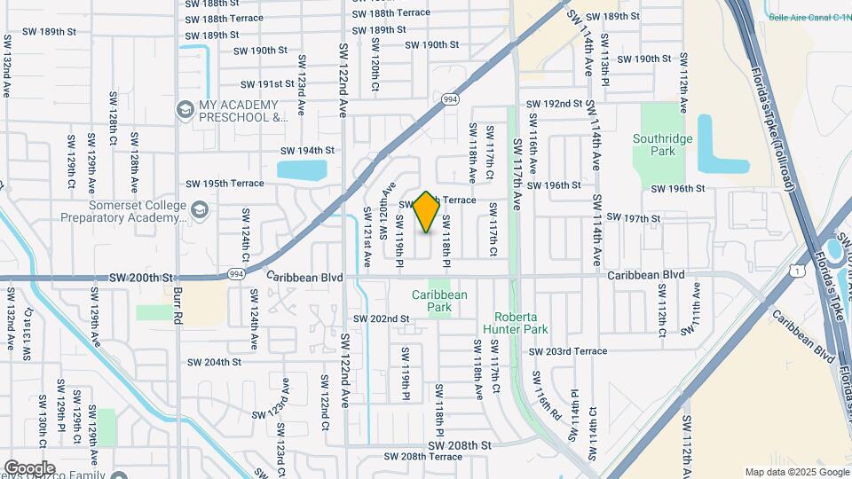 19800 SW 119th Ave Map and Location Details