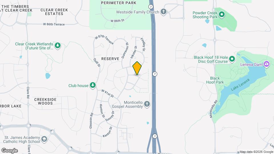 9002 Meadow View Dr Mapa y Detalles de la Ubicación