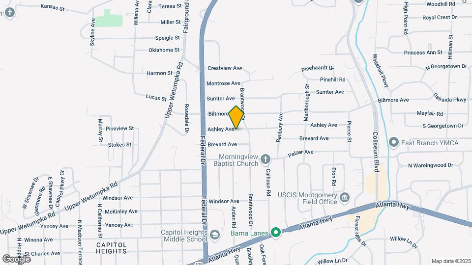 2772 Ashley Ave Map and Location Details