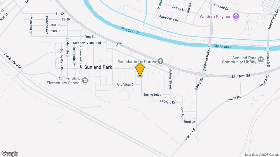 120 Encino Drive Map and Location Details