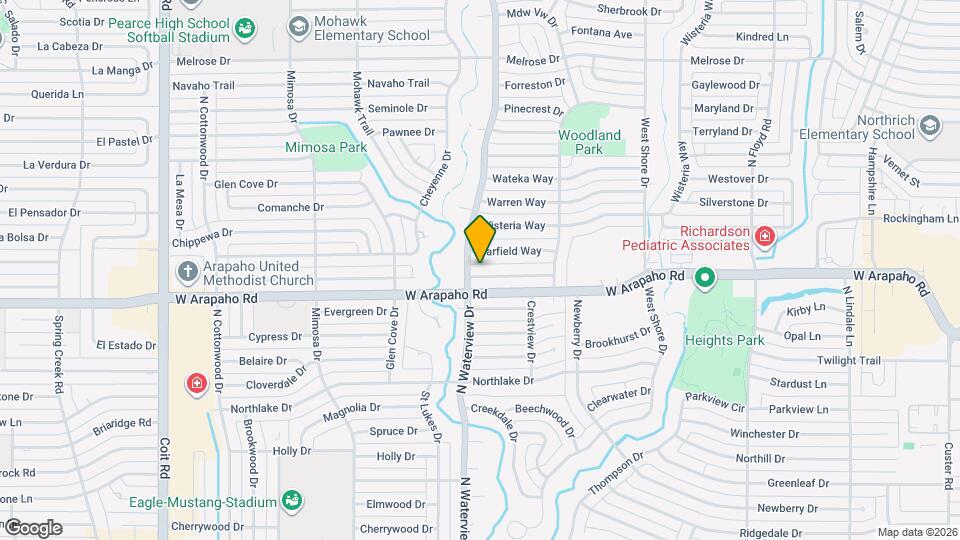 924 Wedgewood Way Map and Location Details