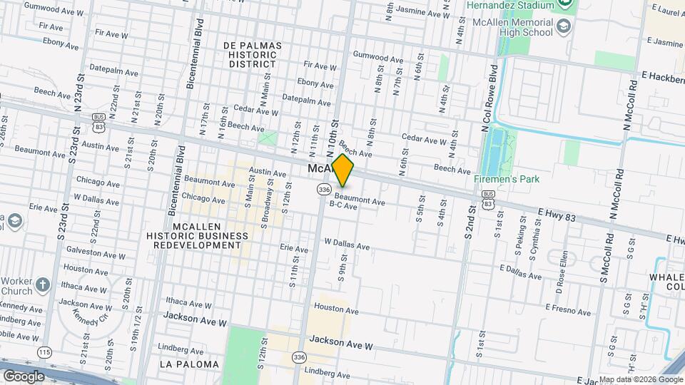 19 S 9th St Map and Location Details