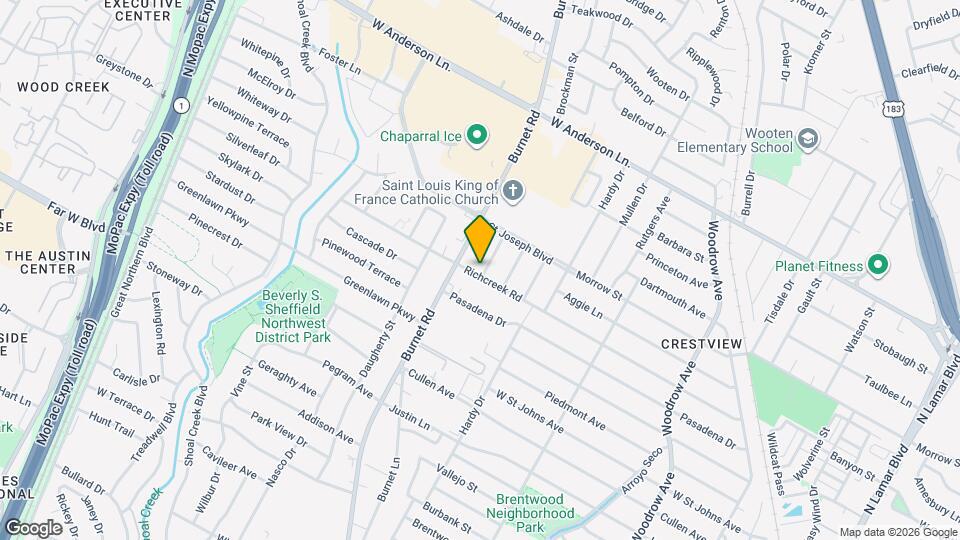 7500 St Cecelia St Map and Location Details