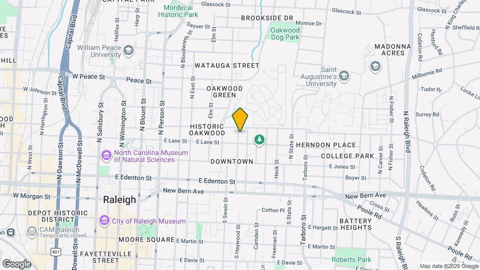 316 Cooke St Map and Location Details