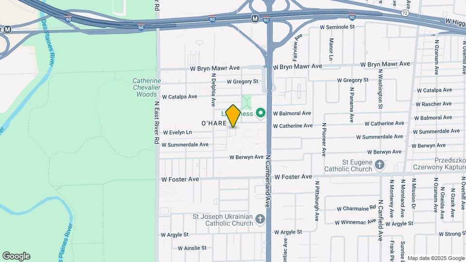 8511 W Catherine Ave Map and Location Details
