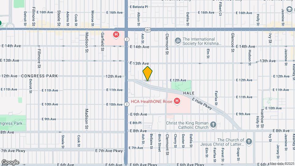 1181 Bellaire Mapa y Detalles de la Ubicación