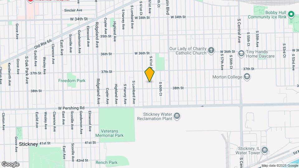 3736 S 61st Ave Map and Location Details