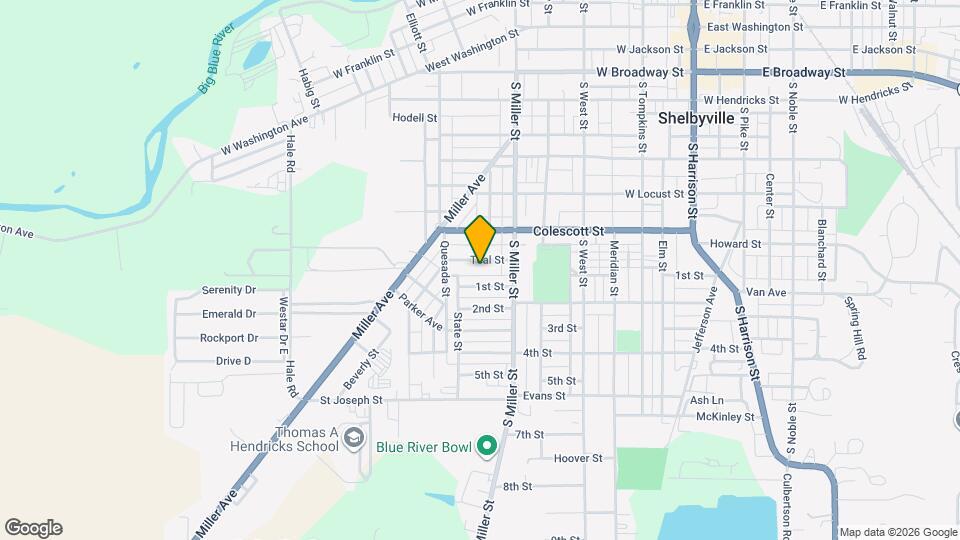 739.5 Teal St Map and Location Details