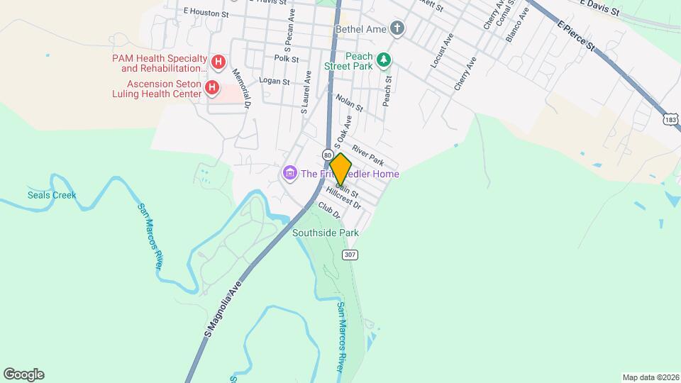 127 Hillcrest Dr Map and Location Details