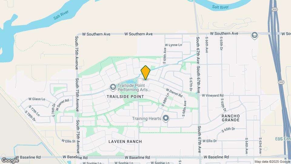 6805 S 70th Dr Mapa y Detalles de la Ubicación