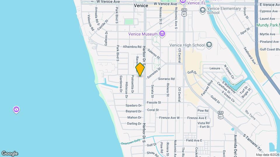 605 Ravenna St Map and Location Details